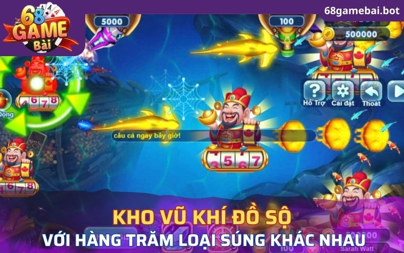 Kho vũ khí đồ sộ với hàng trăm loại súng khác nhau